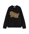 Carhartt Brown Ducks Intarsia Knit Sweater In Black