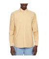 Carhartt Long Sleeved Logo Shirt In Yellow