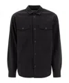 Carhartt Santa Fe Long-sleeved Shirt In Black