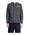 Carhartt Work In Progress Runaway Millett Check Button-down Shirt In Black