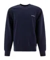 Carhartt Script Embroidery Sweatshirts Blue In Black
