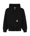 Carhartt Black Og Active Hooded Jacket In Black