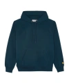 Carhartt Wip Chase Drawstring Hoodie In Blue