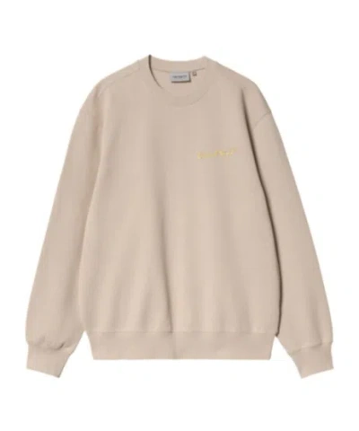 Carhartt Long-sleeved Sweater In Nude