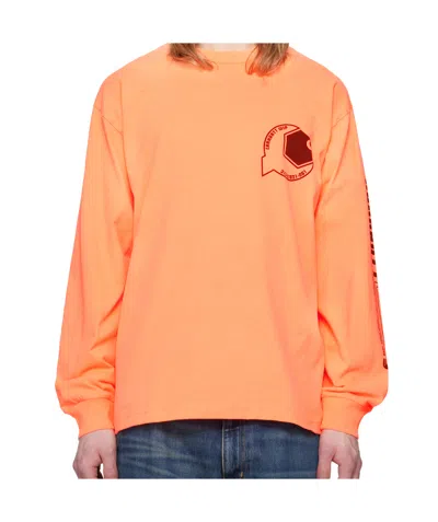 Carhartt Long-sleeved T-shirt In Pink
