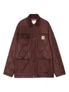 Carhartt Long Sleeves Jacket In Brown