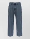 Carhartt 'looped Belt' Trousers With Multiple Pockets In Gray