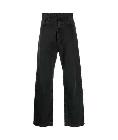 Carhartt Loose-fit Cotton Denim In Black