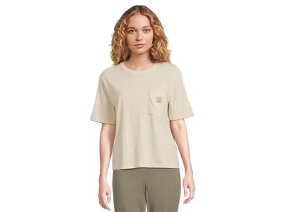Carhartt Loose Fit Lightweight Short Sleeve Crew Neck T-shirt In Neutral