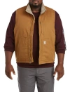 Carhartt Loose Fit Washed Duck Vest In  Brown