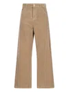 Carhartt Belt-loop Casual Pants In Brown