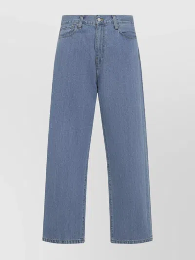 Carhartt Loose Tapered Fit Mid-waist Jeans In Blue