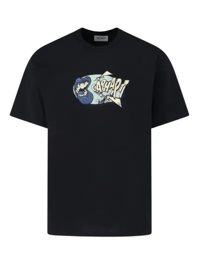 Carhartt Louder T-shirt In Black