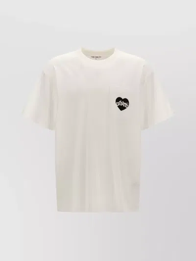 Carhartt Amour Pocket T-shirt In White