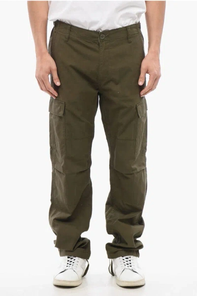 Carhartt Low Waisted Slim Fit Aviation Cargo Pants In Green