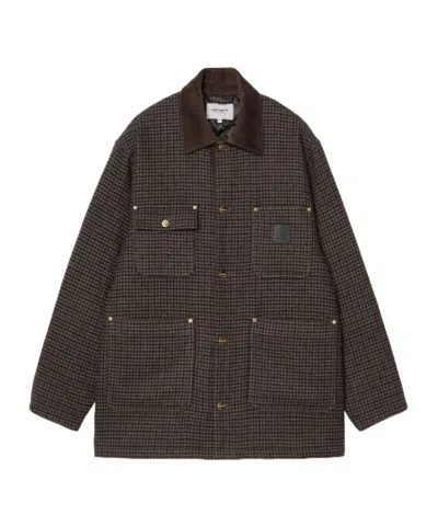 Carhartt Lowis Houndstooth Chore Coat In Multi