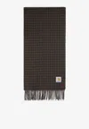 Carhartt Wip Lowis Vitola Heather Scarf In Brown