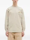 Carhartt L/s American Script Long-sleeve T-shirt In White