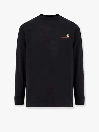 CARHARTT L/S AMERICAN SCRIPT ORGANIC COTTON T-SHIRT