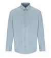 Carhartt L/s Bolton Frosted Blue Shirt In Light Blue