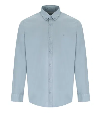 Carhartt L/s Bolton Frosted Blue Shirt In Light Blue