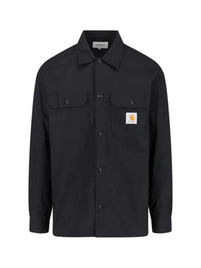 Carhartt L/s Craft Shirt In Black