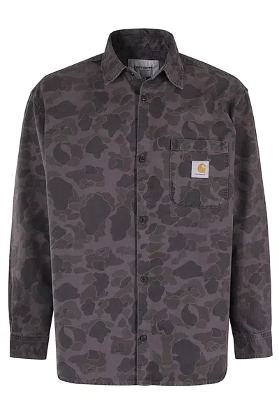 Carhartt Ls Duck Shirt In Multi