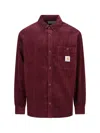 Carhartt Casual Shirt With Button Cuffs And Pocket In Red