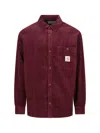 Carhartt Casual Shirt With Button Cuffs And Pocket In Red