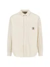 Carhartt 'l/s Flint' Shirt In White