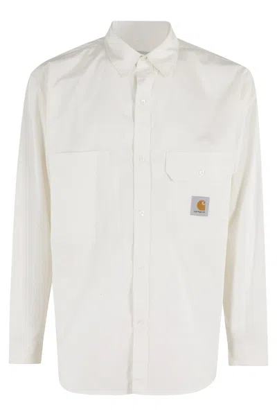 Carhartt Ls Irwin Shirt In White