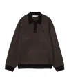 Carhartt L/s Lowis Polo In Gray