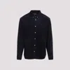 Carhartt Madison Corduroy Long-sleeved Shirt In Blue