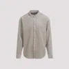Carhartt Madison Corduroy Long-sleeved Shirt In Gray