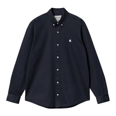 Carhartt L/s Madison Shirt In Blue
