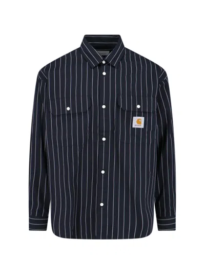 Carhartt Orlean Shirt Jac In Black