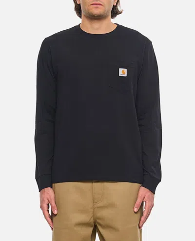 CARHARTT L/S POCKET T-SHIRT COTTON SINGLE JERSEY
