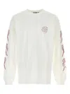 Carhartt Wip T-shirt Ls Terrestrial In Organic Single Jersey In White