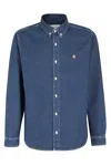Carhartt L/s Weldon Shirt In Blue