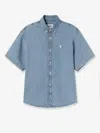 Carhartt Lucas Short Sleeve Shirt In Blue