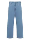 Carhartt Loose Tapered Fit 5-pockets Trousers In Blue