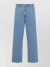 Carhartt Loose Tapered Fit 5-pockets Trousers In Blue