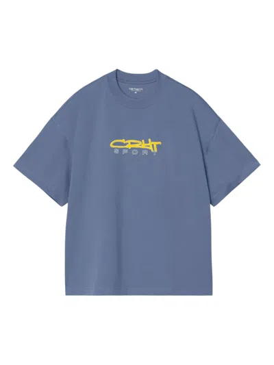 Carhartt Lyntos T-shirt In Blue