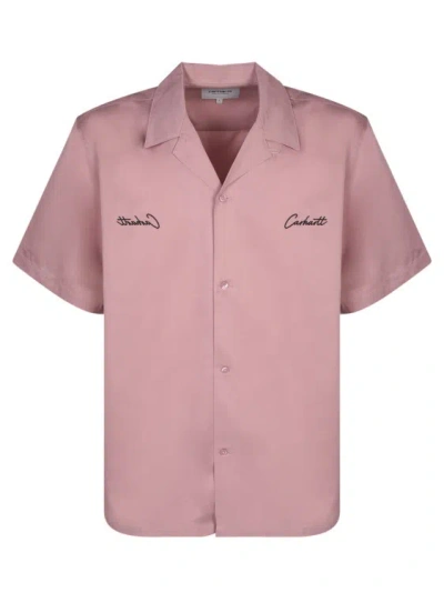 Carhartt Lyocell Shirt In Pink