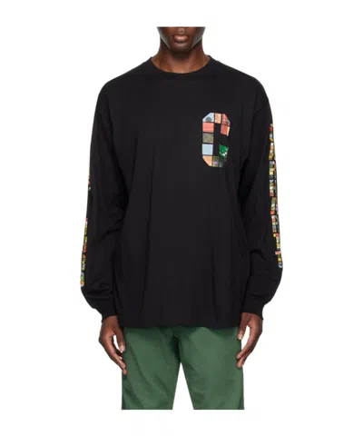 Carhartt Machine 89 Long-sleeved T-shirt In Black