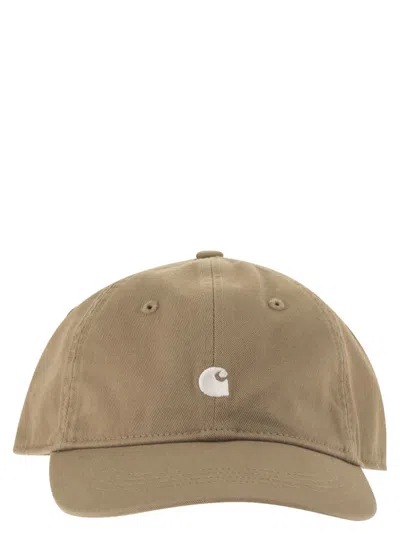 Carhartt Madison - Cap With Visor And Logo In Hazelnut