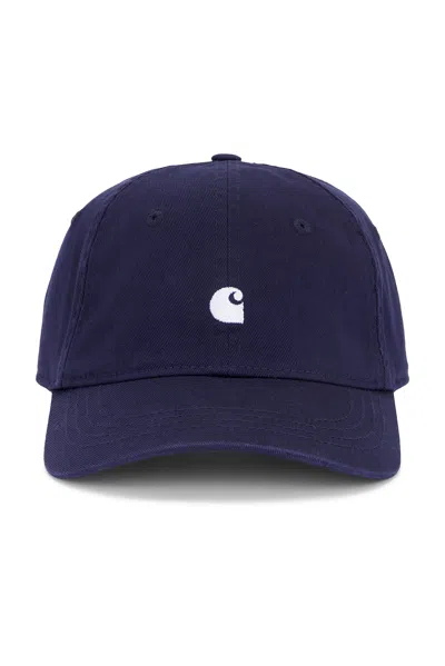 Carhartt Madison Logo Cap In Mizar / Wax