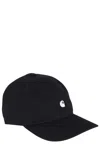 Carhartt Work In Progress Madison Logo Embroidered Baseball Cap In Black