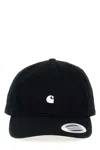 Carhartt Madison Logo Hats Black In Black
