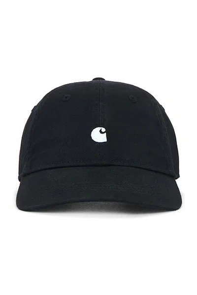 Carhartt Madison Logo Cap In Black